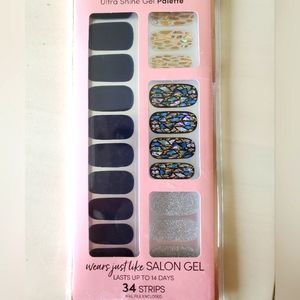 Nail strips sticker set